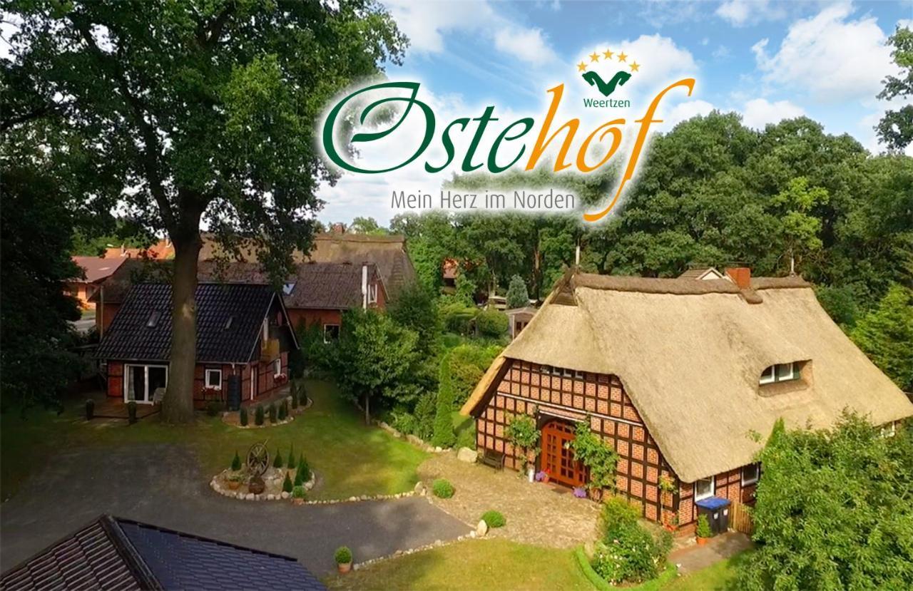 Ostehof Weertzen Villa Exteriör bild